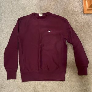 Magenta Champion Crewneck